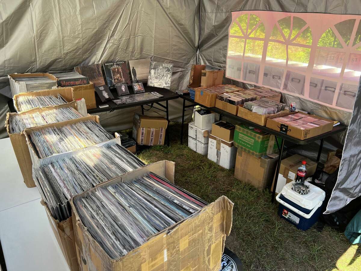 Cianan Porter runs his own record distribution label from Troy home