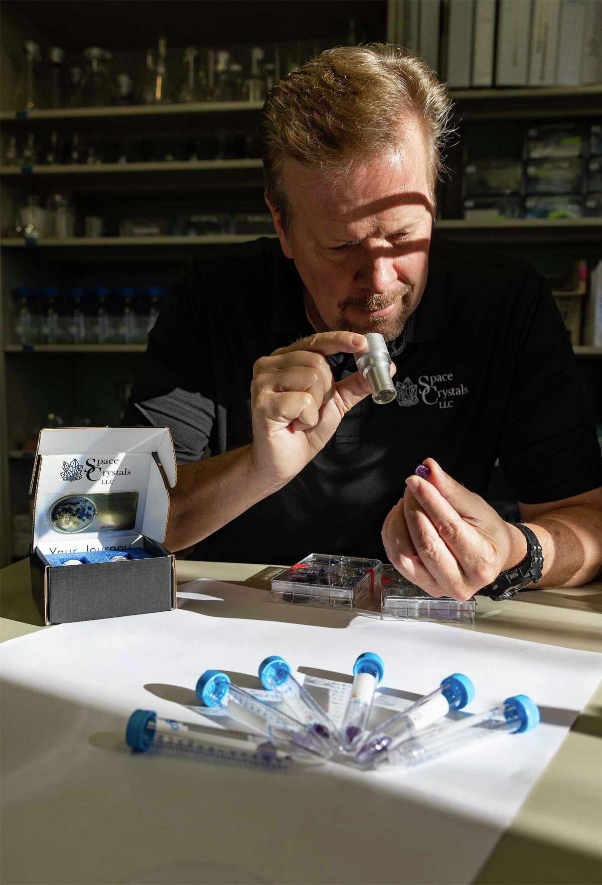 Houston companies send cremated remains, crystallized DNA into space