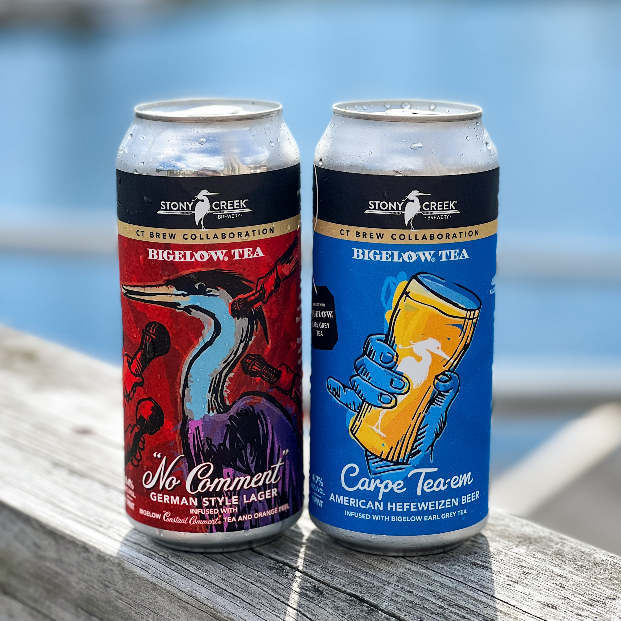 Bigelow Tea, Stony Creek Brewery collab on two new beers