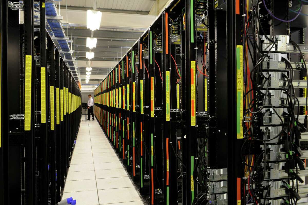 Inside a Rackspace Technology Inc. data center.