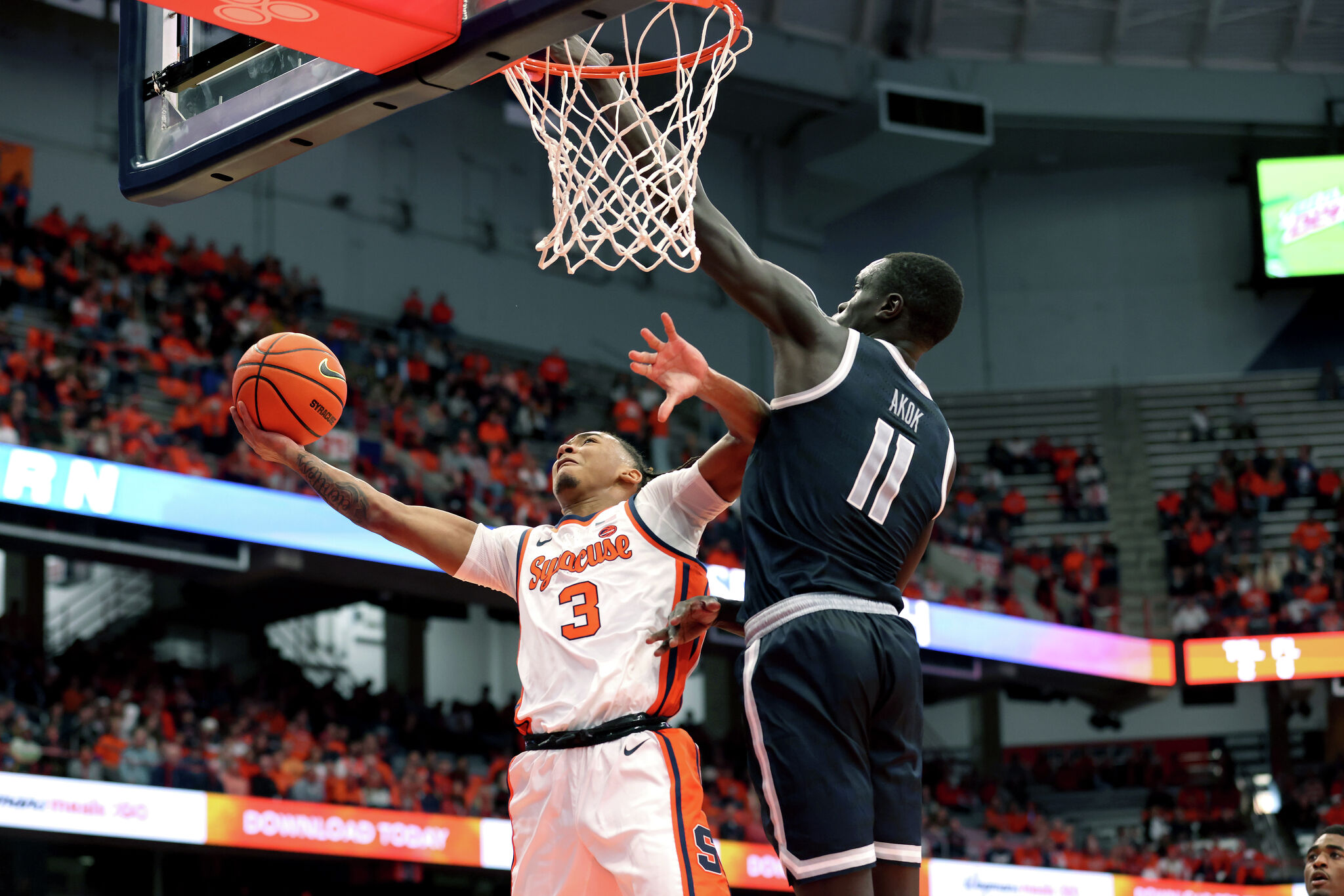 Former UConn Men's Basketball Forward Akok Akok Embracing Fresh Start ...