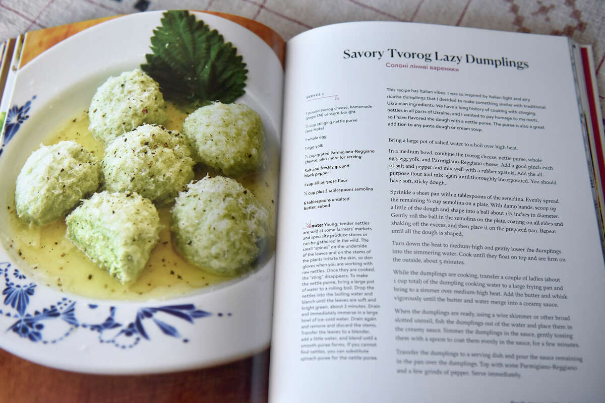 Anna Voloshyna's cookbook "Budmo!" features Ukrainian dumpling recipes.