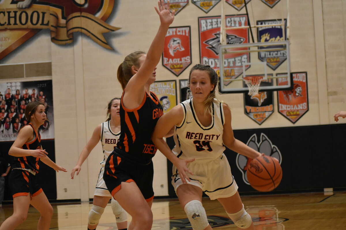 Kyleigh Weck led the Coyotes in scoring with 16 against Grant.