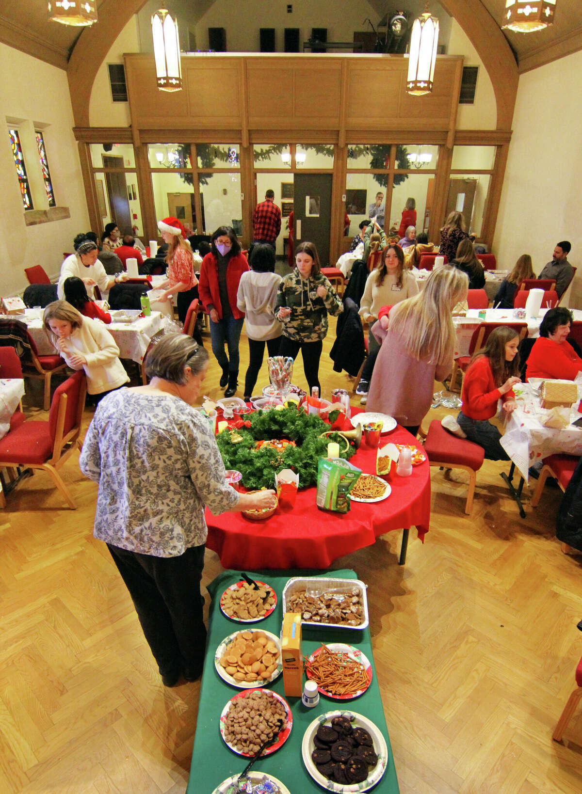 Photos Making gingerbread houses in Greenwich