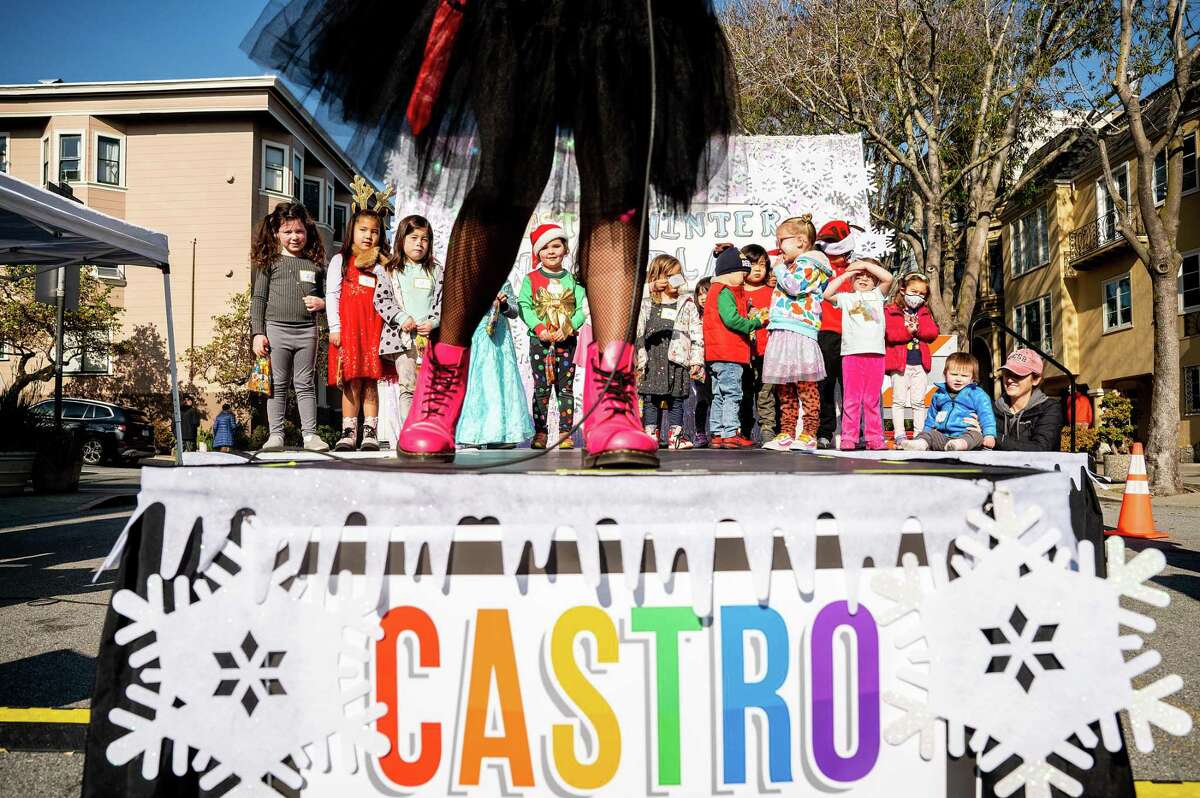 San Francisco revels in holiday spirit at Castro Winter Wonderland party