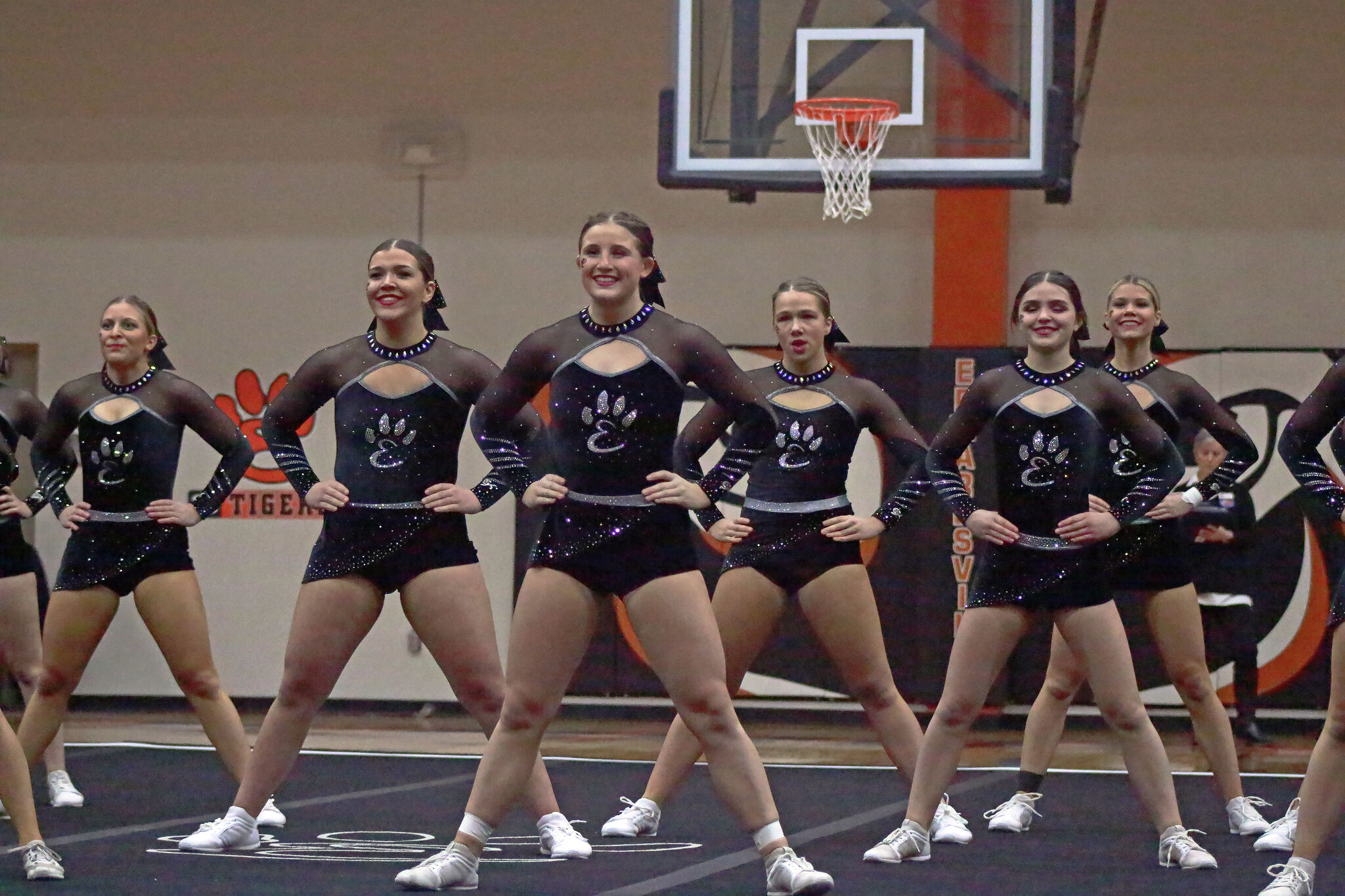 E-H-S: Edwardsville hosts cheer competition