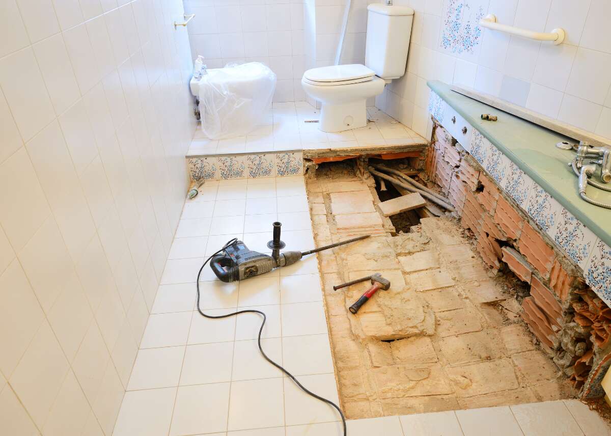 Bathroom remodel - Midwest: #5 most common home renovation project - Northeast: #3 most common home renovation project - South: #5 most common home renovation project - West: #5 most common home renovation project Can't stand the style of your bathroom? If so, you're in good company, according to Houzz. The home remodeling website surveyed 2,500 homeowners and found that 48% of homeowners renovated their bathrooms because they were fed up with how it looked. Not surprisingly, 90% of renovations included a change in the bathroom's style, the survey reported.  No matter which region of the country homeowners live in, a shower and toilet that are in good working condition are essential to daily comfort, and strong motivators to renovate bathrooms that have seen better days. Remodeling trends point to upgrading showers as the most popular change in bathrooms, according to the Houzz report. Updating a vanity and improving ventilation were also popular bathroom renovation choices in 2022.