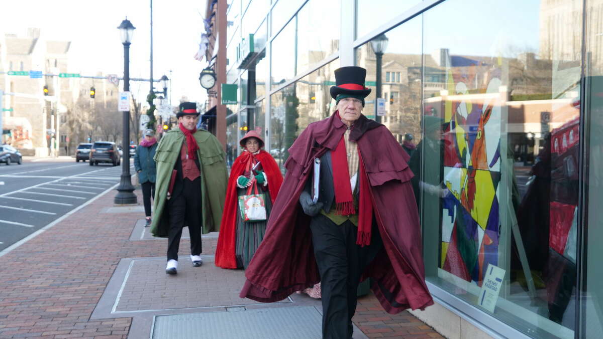 The Connecticut Yuletide Carolers perform on Sunday, Dec. 18, 2022.