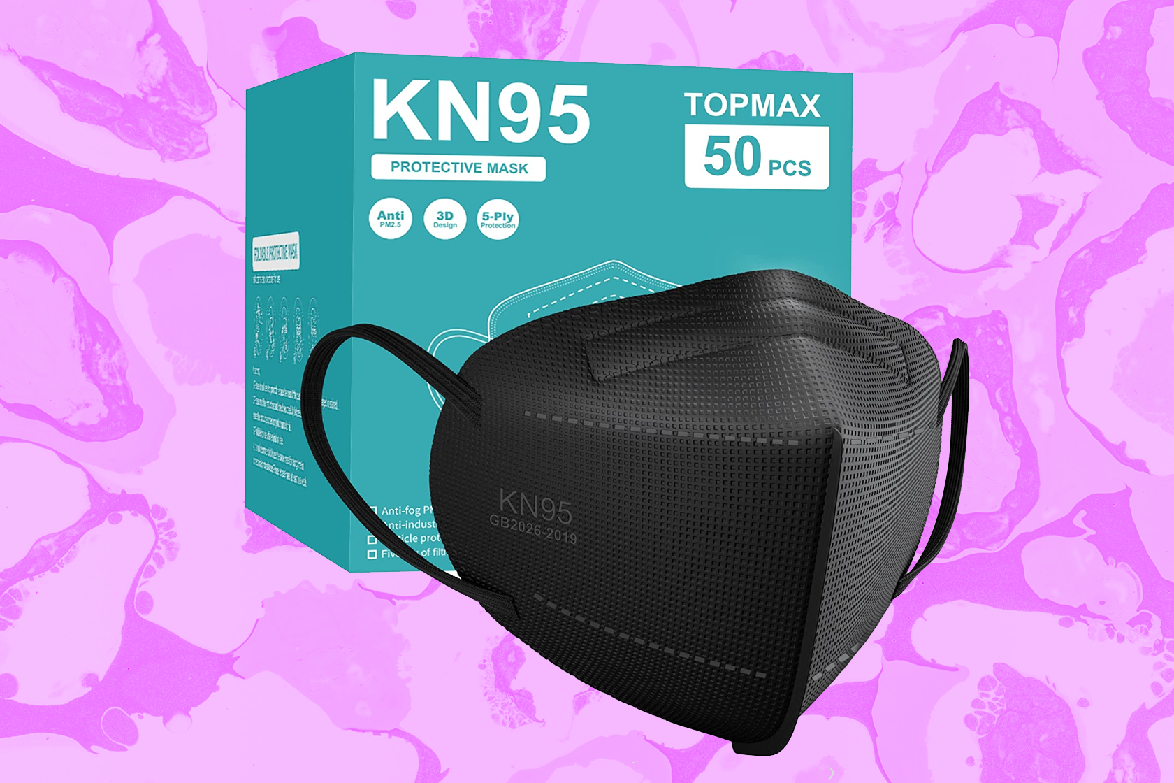 These KN95 masks are under 50 cents each on Amazon today