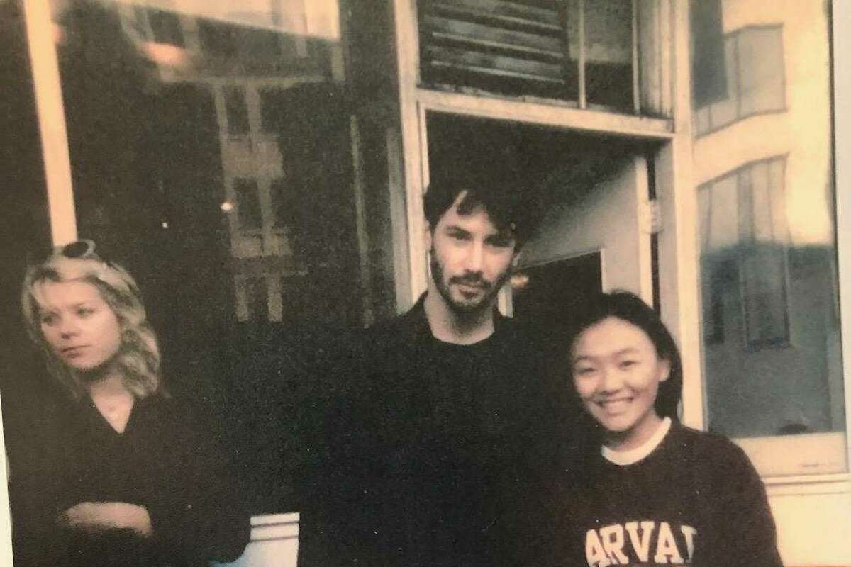 Keanu Reeves and Kathy Fang