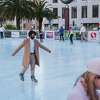 2022年12月17日，周六，联合广场上的溜冰者。