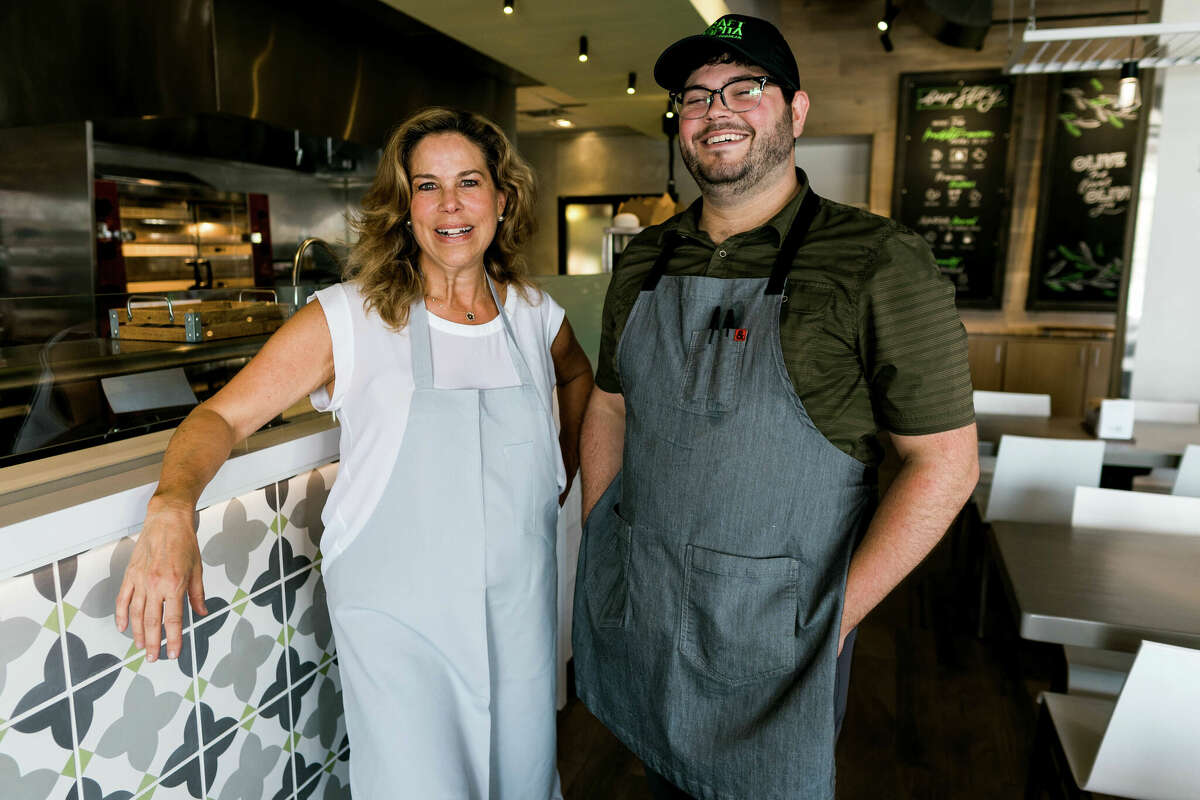 Claudia Nasr, Rafael's mother, is also his business partner at Craft Pita.
