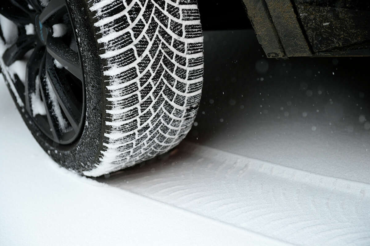 The difference between winter tires and all-season tires exist in the tread and rubber composition. 