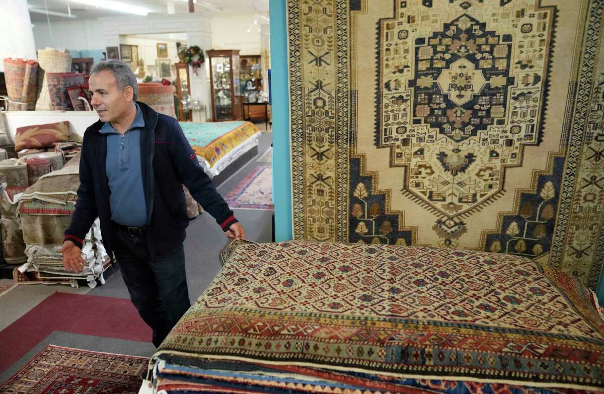Mohsen Rezaei of Mohsen Oriental Rug and Repair talks about the Antique Pavilion, 2311 Westheimer Road.