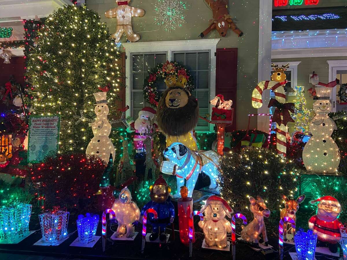 Karen Cingari dedicated this lion to her late father and it is one of her favorite decorations.