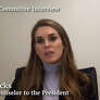 This exhibit from video released by the House Select Committee, shows Hope Hicks, during an interview displayed at a final meeting of the House select committee investigating the Jan. 6 attack on the U.S. Capitol, Monday, Dec. 19, 2022, on Capitol Hill in Washington. (House Select Committee via AP)
