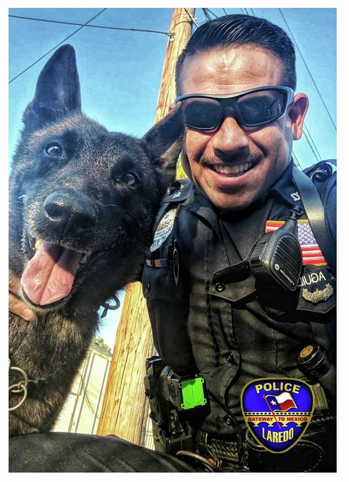 The Laredo Police Department announced the death of retired K-9 officer Drako on Wednesday saying the dog which served from 2012-18 died of natural causes.