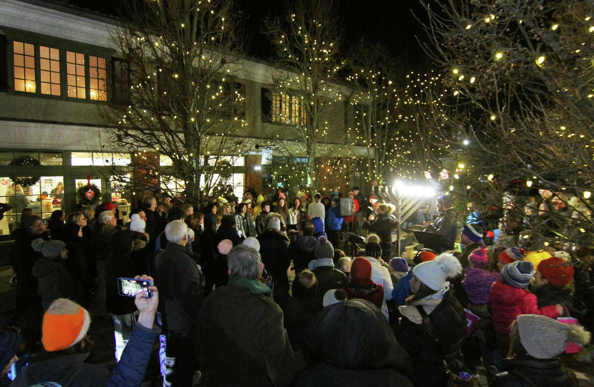 In photos Norwalk's Temple Shalom celebrates Hanukkah with Darien