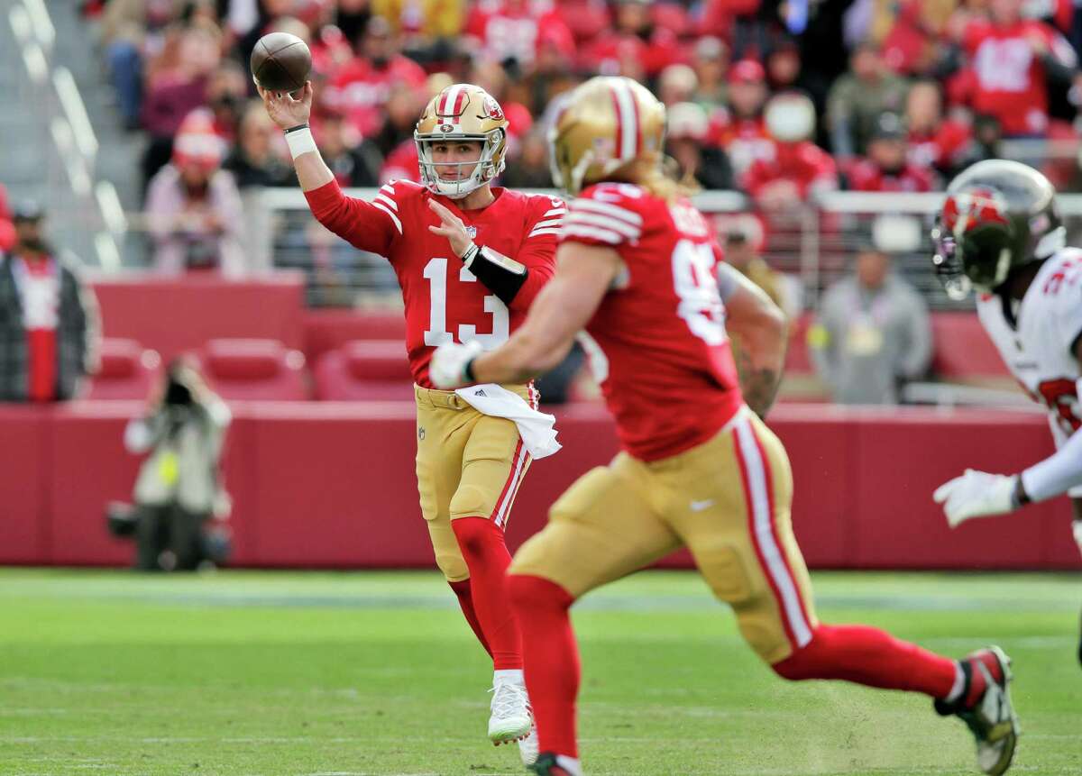 Brock Purdy makes 49ers history as S.F. surges past Commanders in