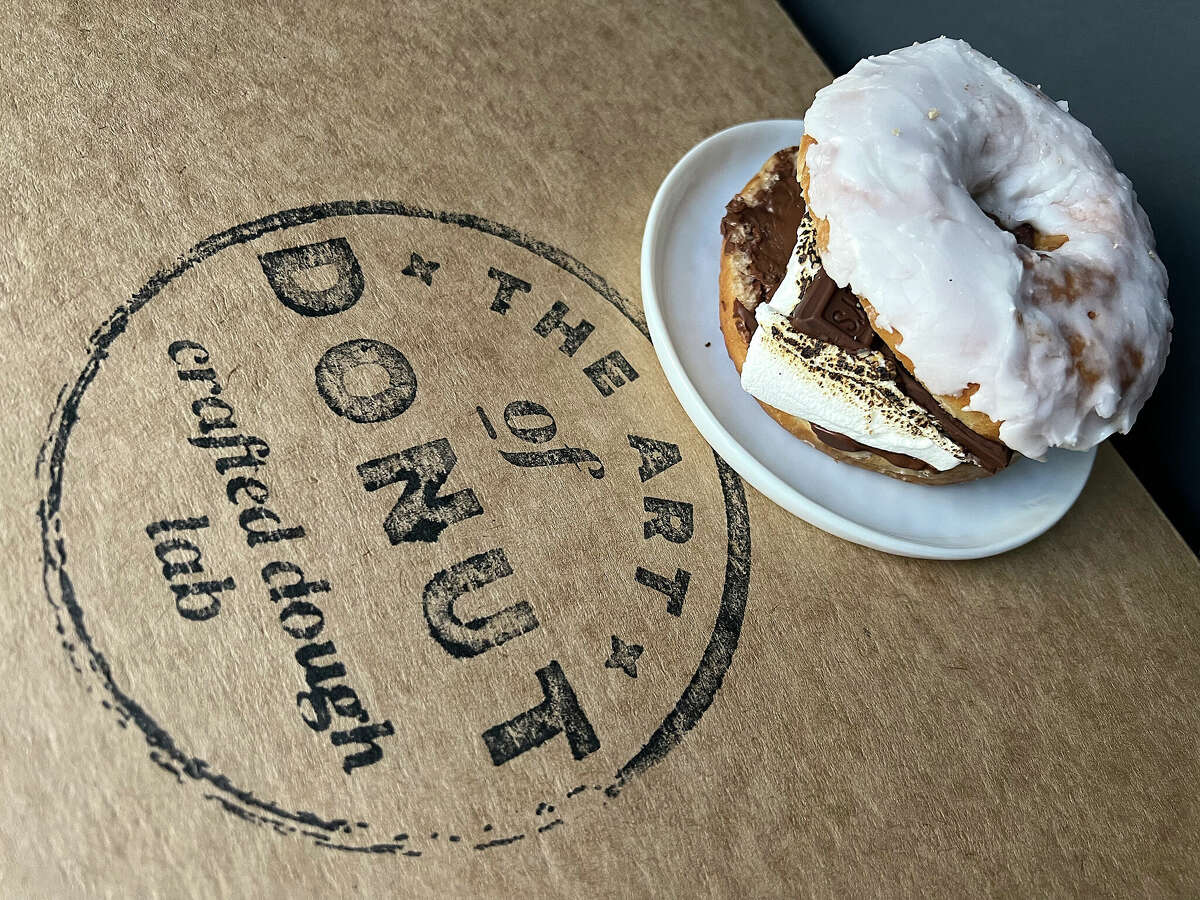 A s'mores doughnut from The Art of Donut is one of the Top 25 dishes of 2022.