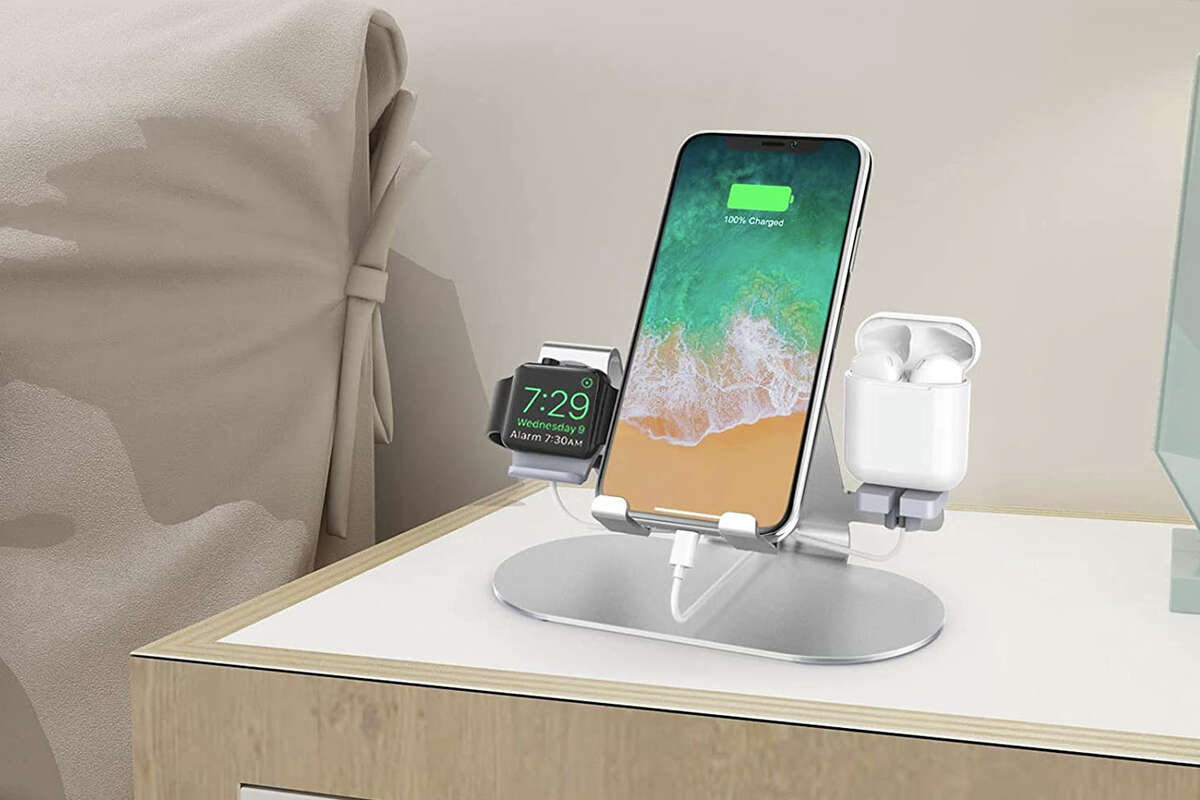 Get a 3-in-1 charging station on sale for $14.99.