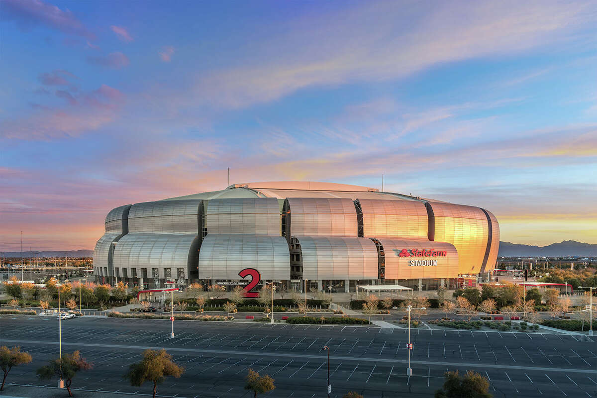 Super Bowl LVII will happen Feb. 12 at State Farm Stadium in Glendale, Arizona.