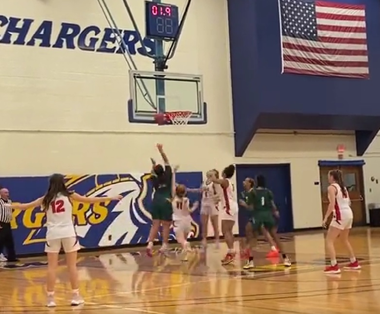 Hamden vs. Sacred Heart Academy CT high school girls basketball.