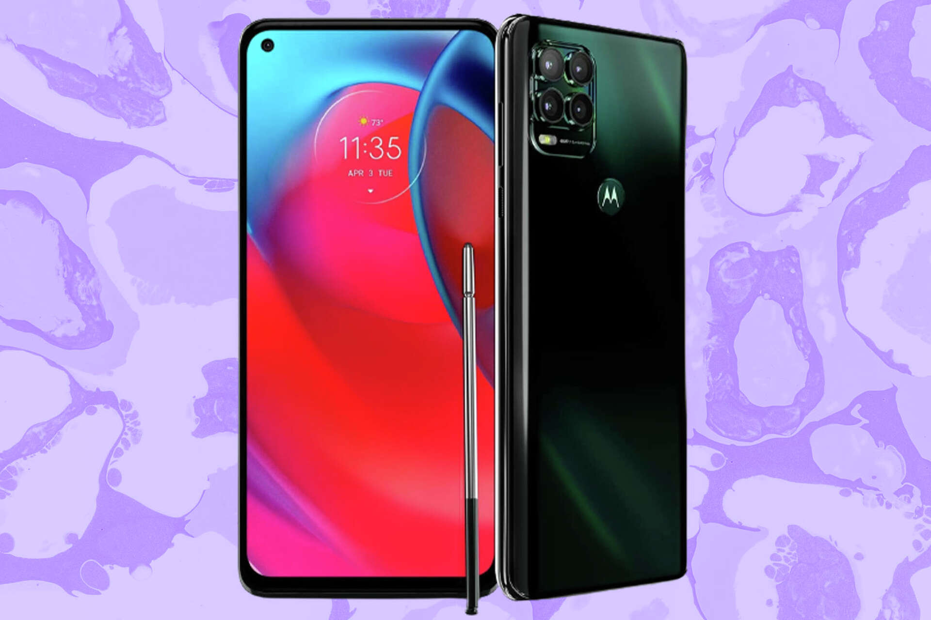 The Moto G Stylus 5G Smartphone is 50% off on Amazon today