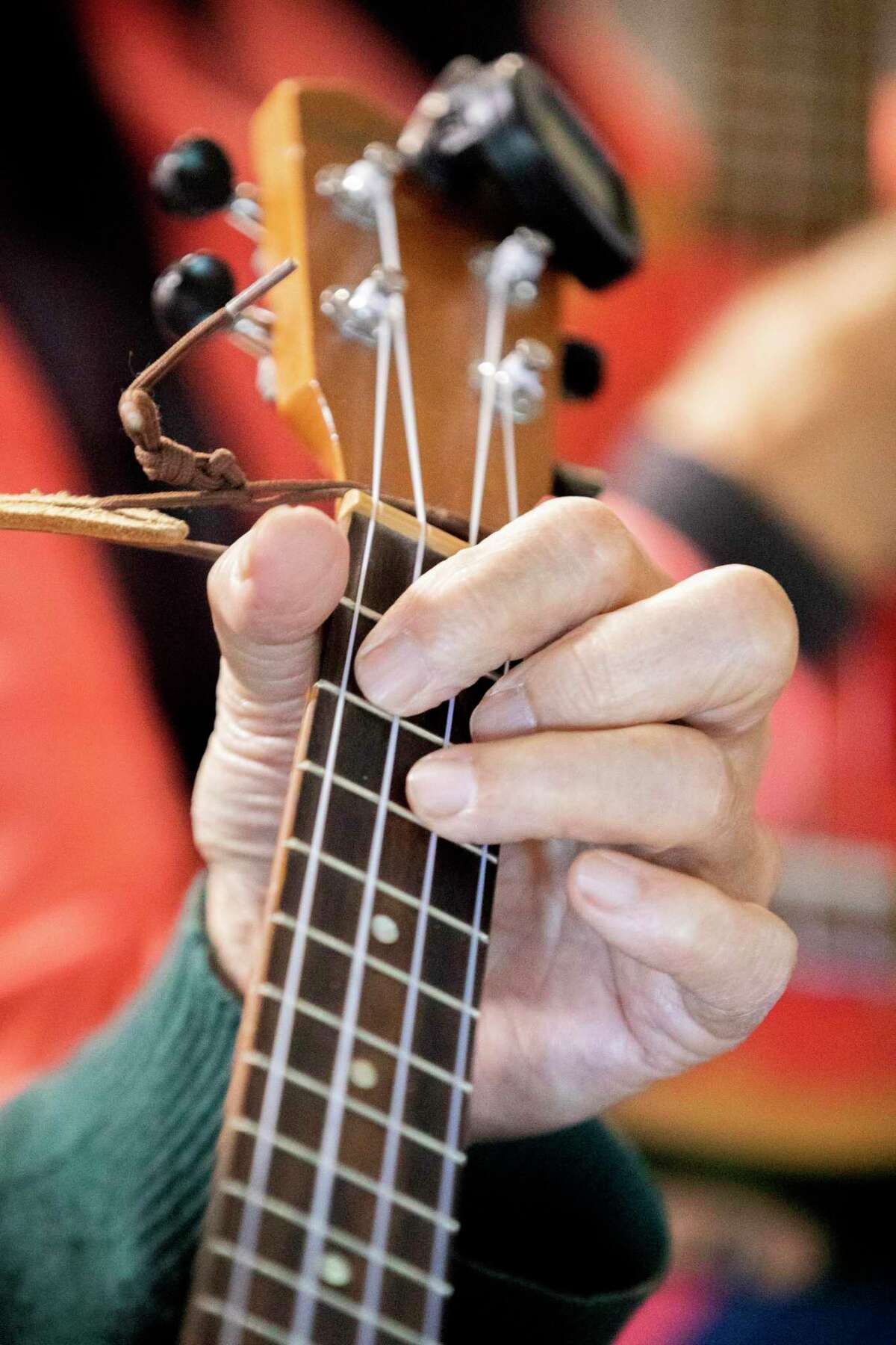 More than 100 ukulele players from the Walnut Creek retirement community are raising money to buy ukuleles for Bay Area elementary schools.