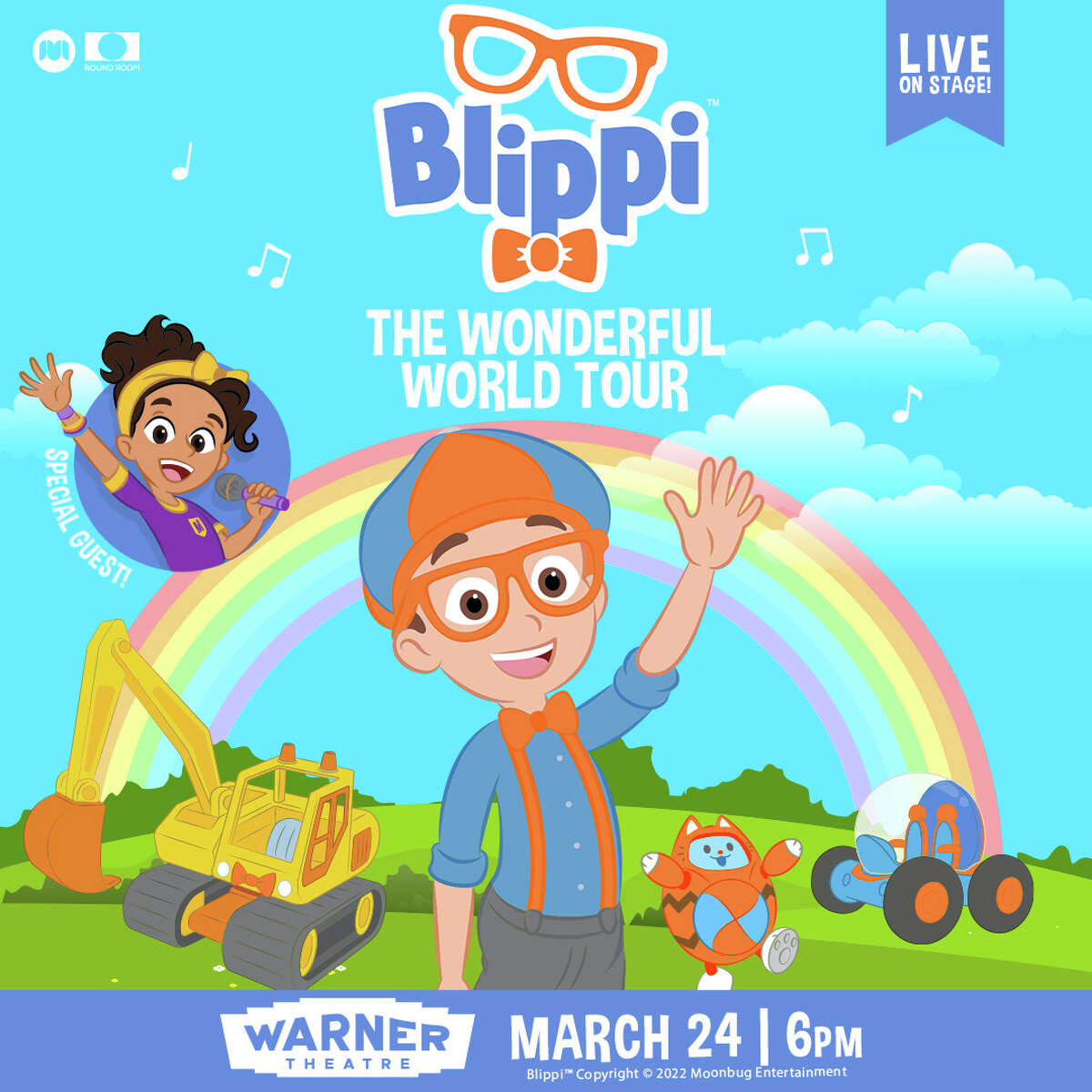 Warner Theatre presents Blippi The Wonderful World Tour