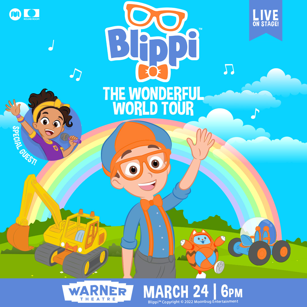 Warner Theatre Presents Blippi: The Wonderful World Tour