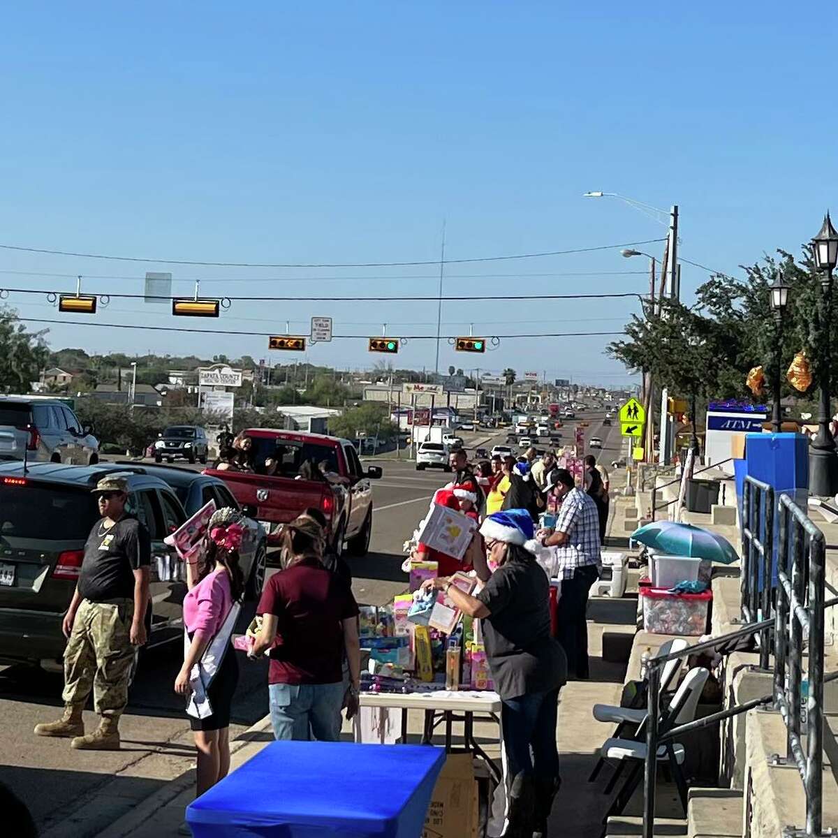 The Zapata County Sheriff's Office distributed 700 toys to families in the area on Thursday, Dec. 22, 2022 as part of Operation Blue Santa..