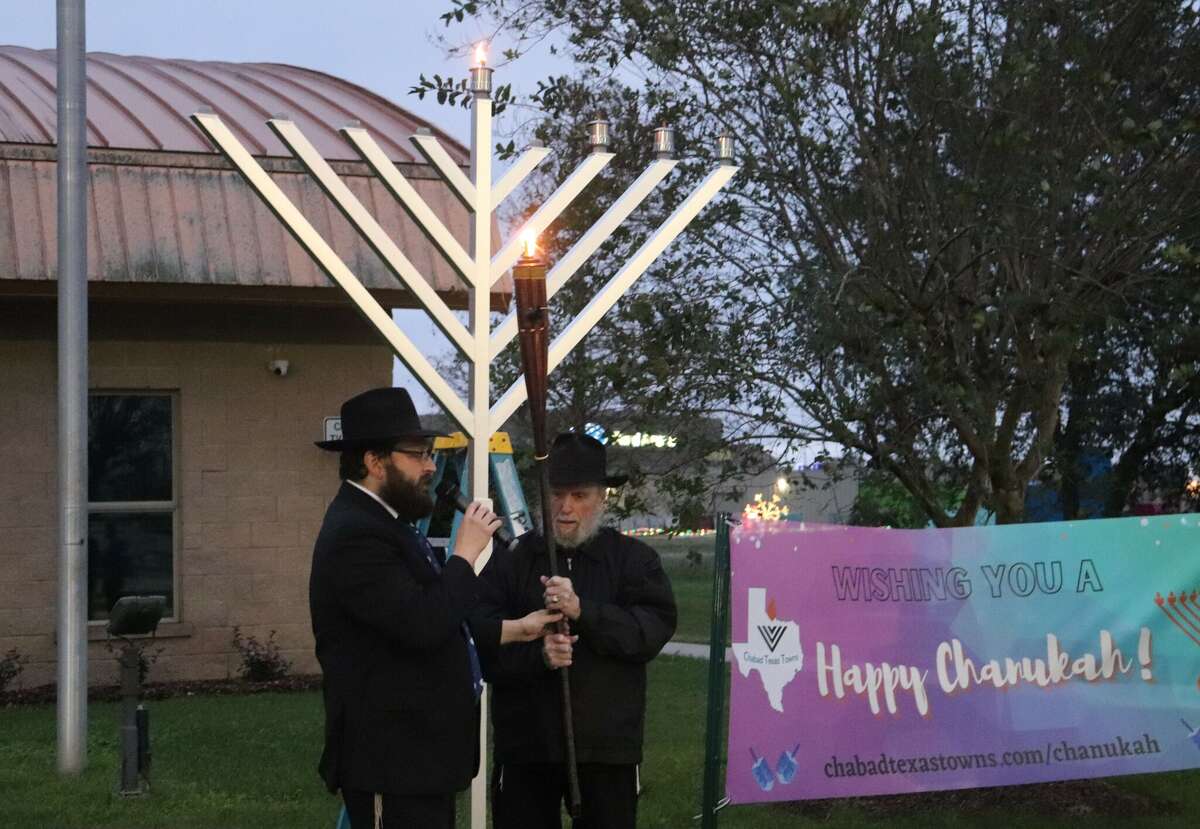 7 questions at... the Southeast Texas menorah lighting