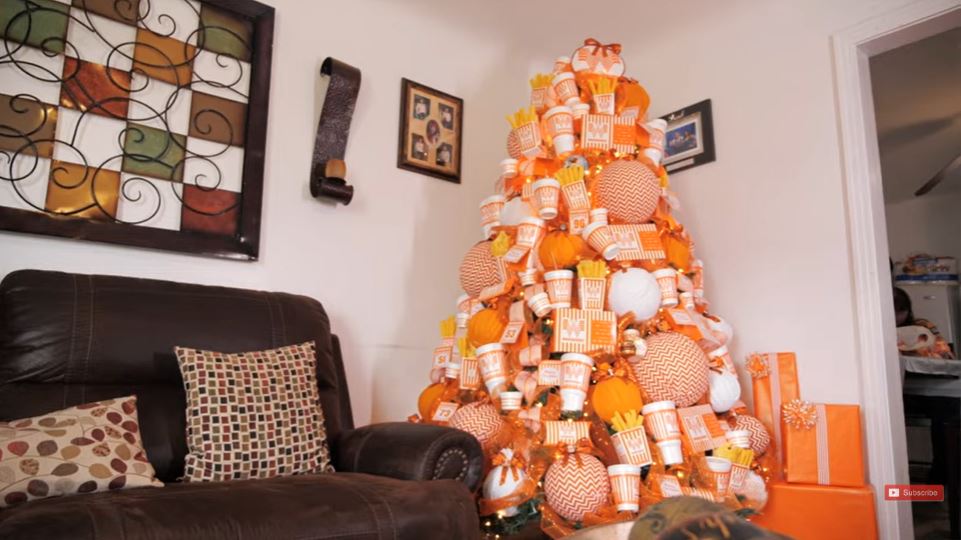 Holidays in Texas 2022 Midland woman has Whataburger Christmas tree
