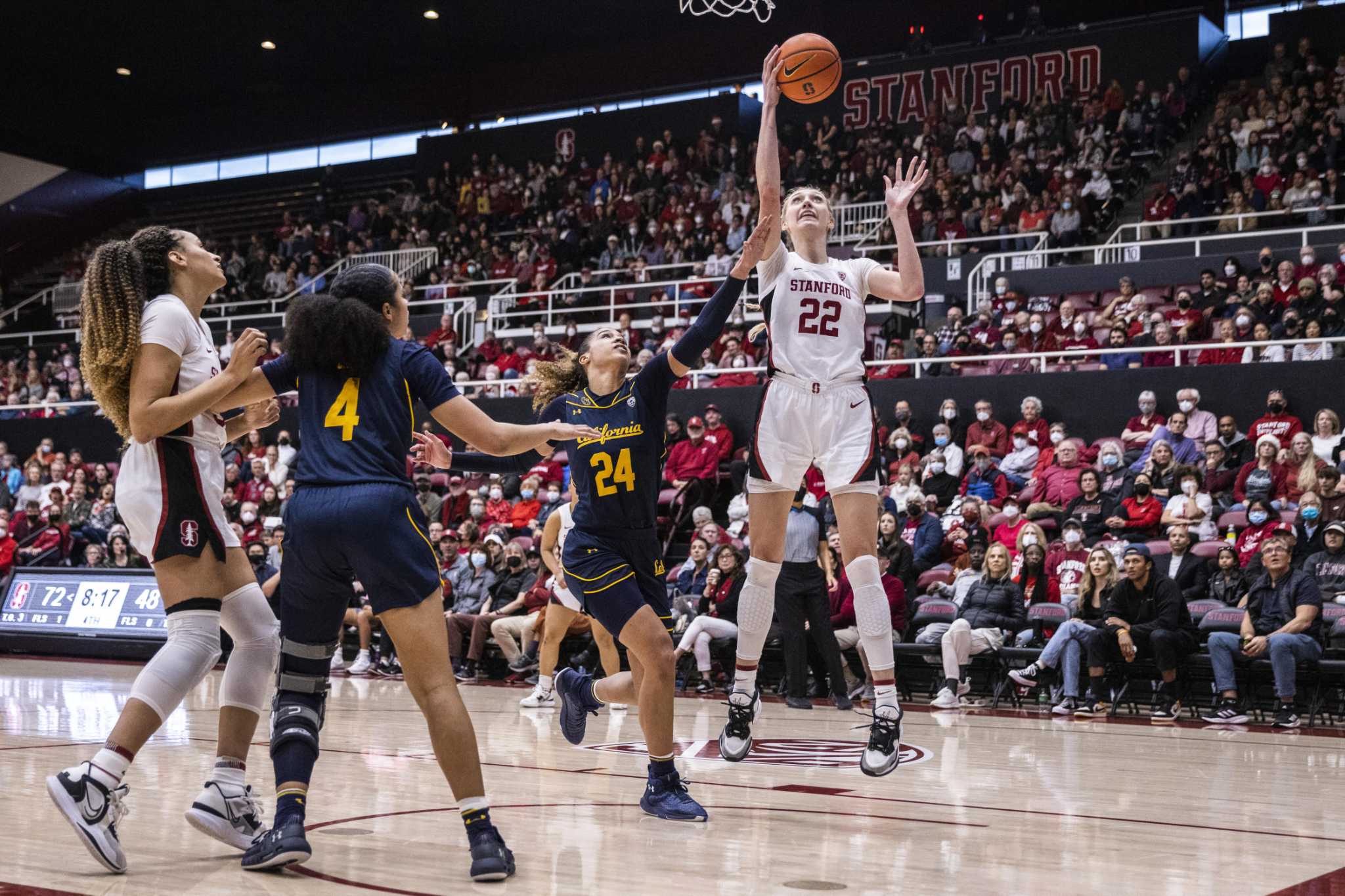 Haley Jones, Hannah Jump lead No. 2 Stanford past Cal