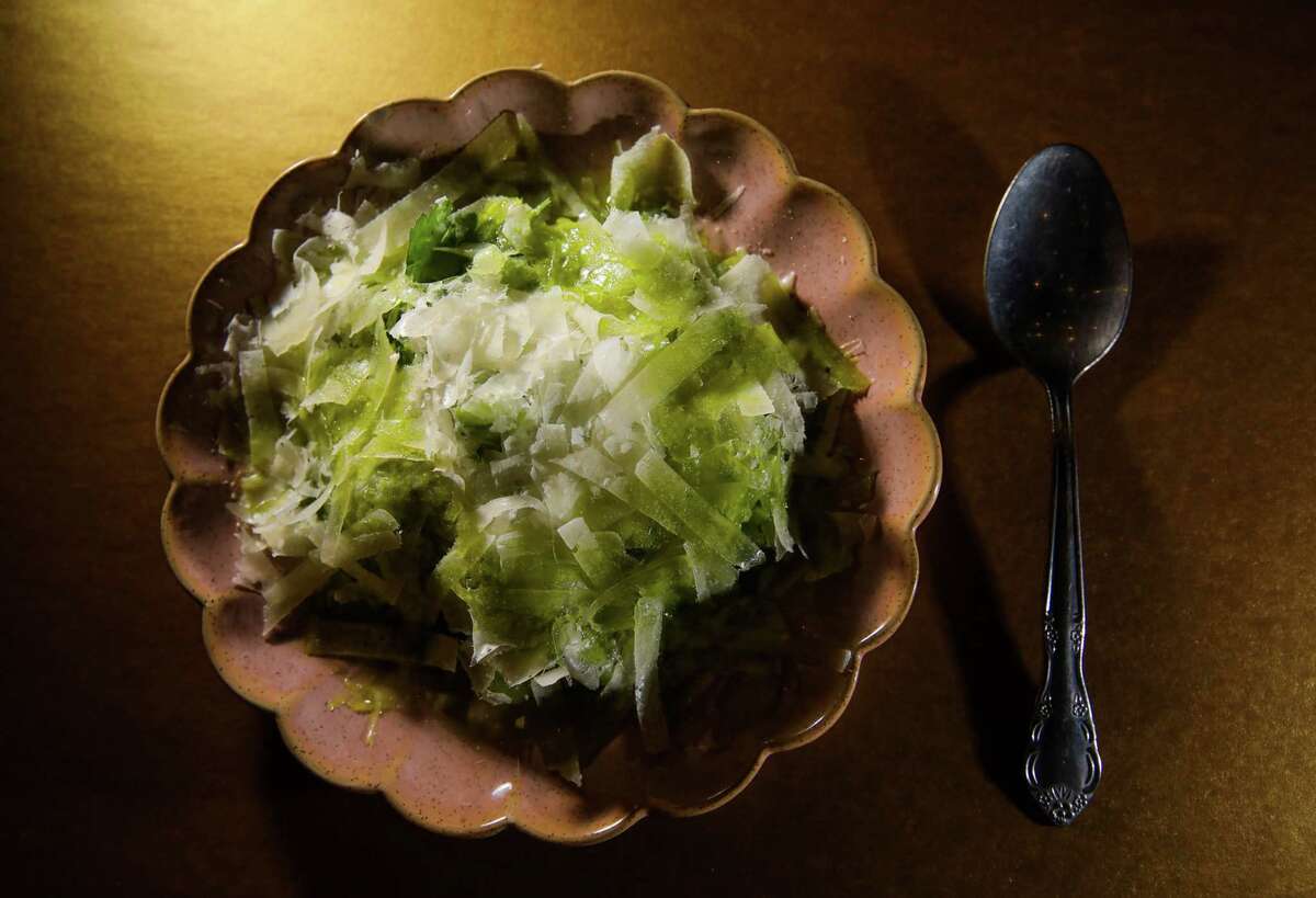 Celery salad is one of those foods that never leaves the menu.
