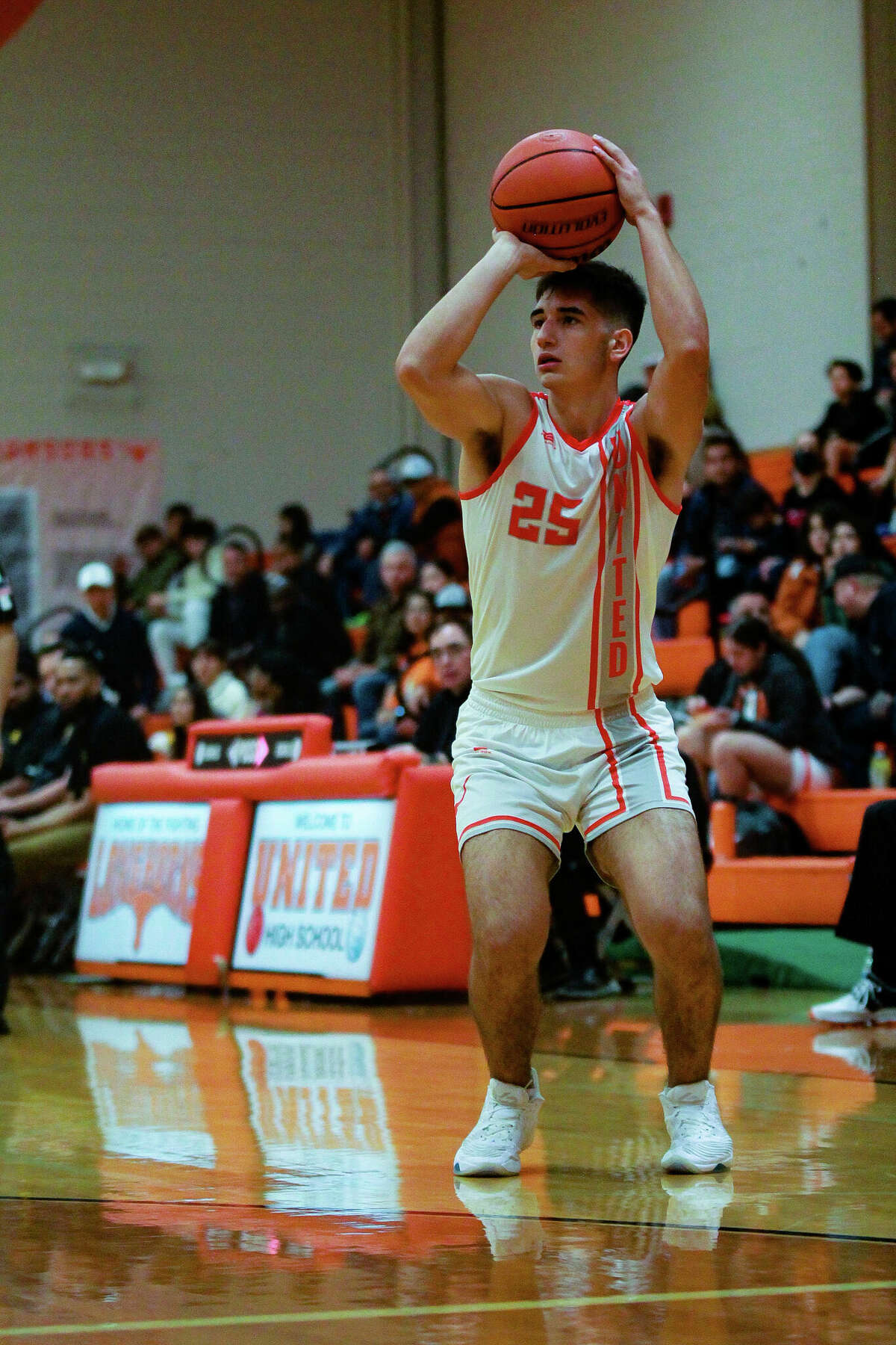 Diego Saldana has become one of United's -- and even Laredo's -- top players. And head coach Archie Ramos credits Saldana's rise to the senior's work ethic.