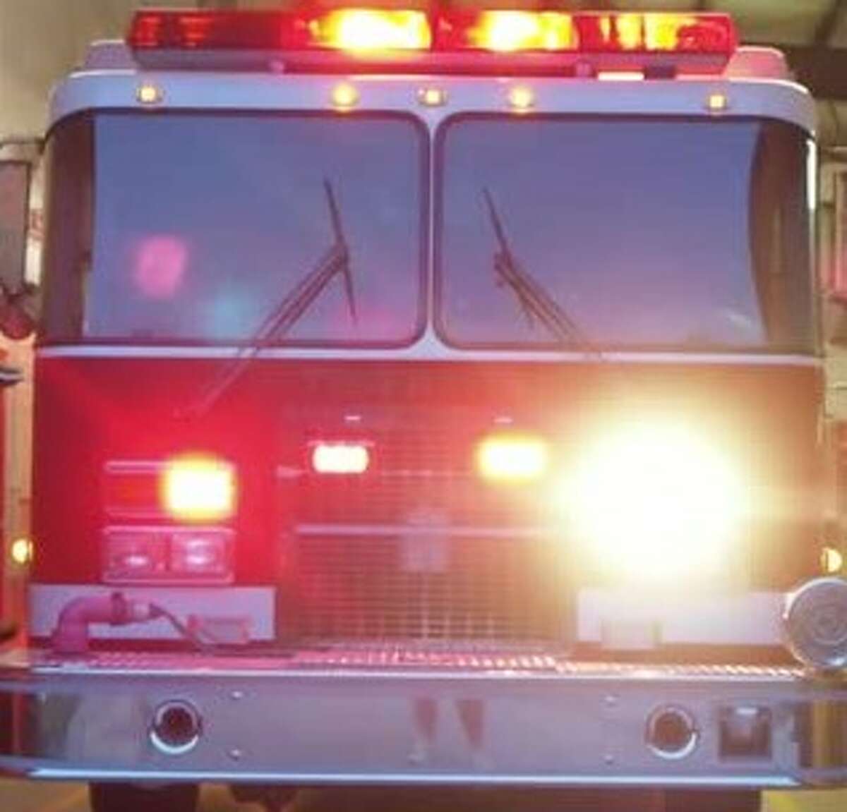 Firefighters from five departments responded to a house fire in Wood River Saturday afternoon.
