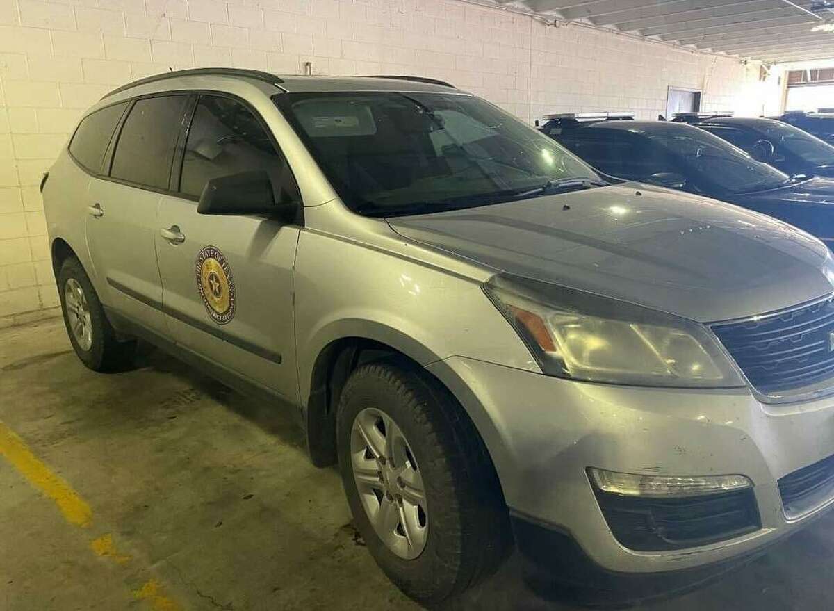 Seen here is a vehicle that belongs to the Starr County Crime Victim’s Center reportedly used to transport people in the country illegally to the Houston area. Bernice Annette Garza, the former Starr County District Attorney crime victims coordinator, is facing federal charges for her alleged involvement in transporting undocumented people using a government vehicle.