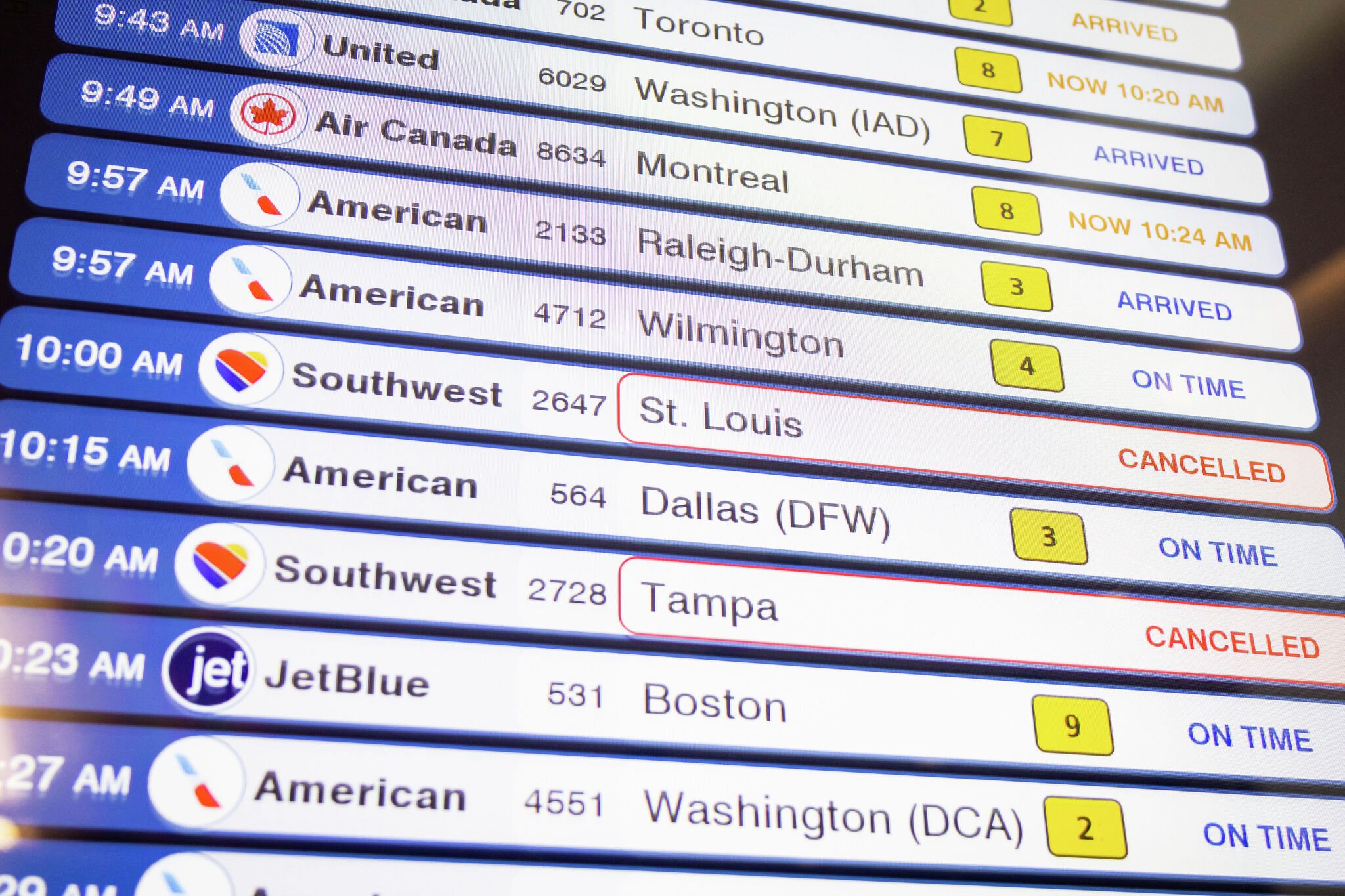 Houston Airports: What to know about the affects of severe storms