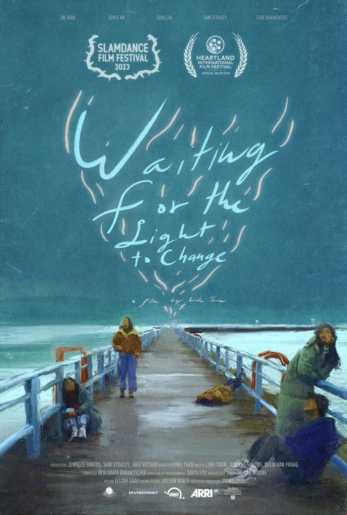 The poster from "Waiting for the Light to Change," an independent film shot in the Upper Thumb in 2021. The film will be available to watch online during its run at the Slamdance Film Festival in January.