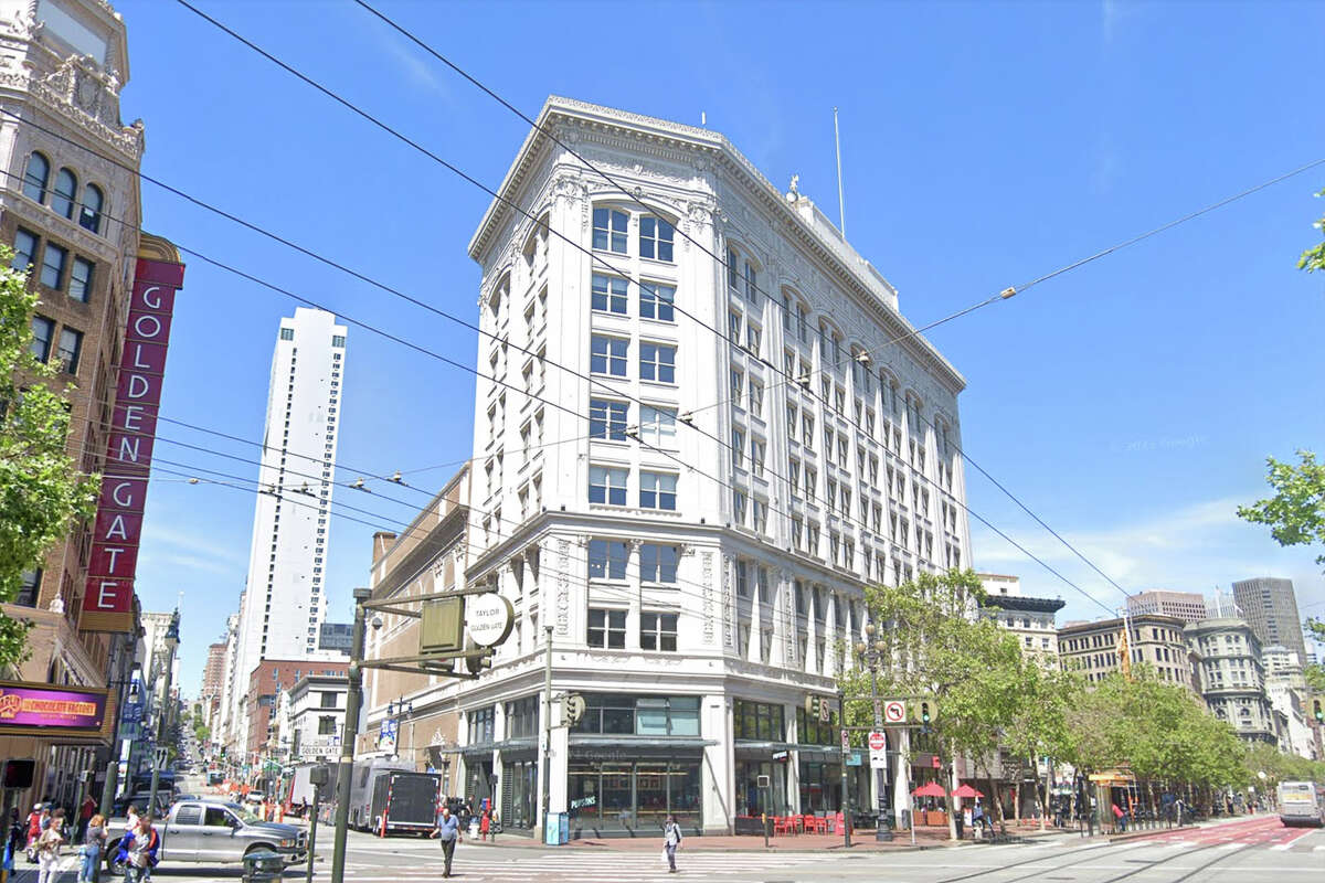 The Warfield building at 988 Market St. could have five of its floors converted from offices into housing.