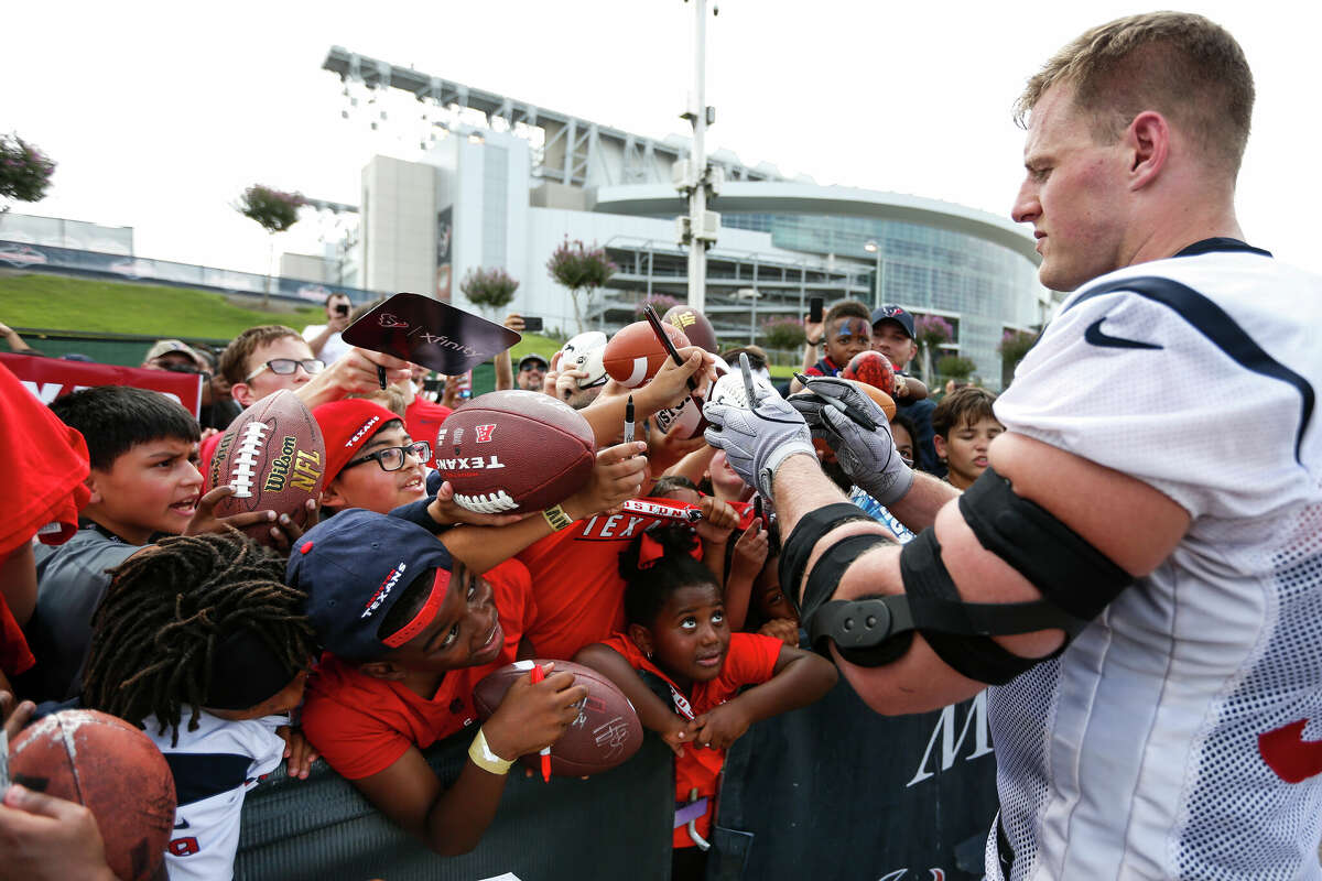 J.J. Watt's performance on the field was matched only by his actions off the field with fans and charities.