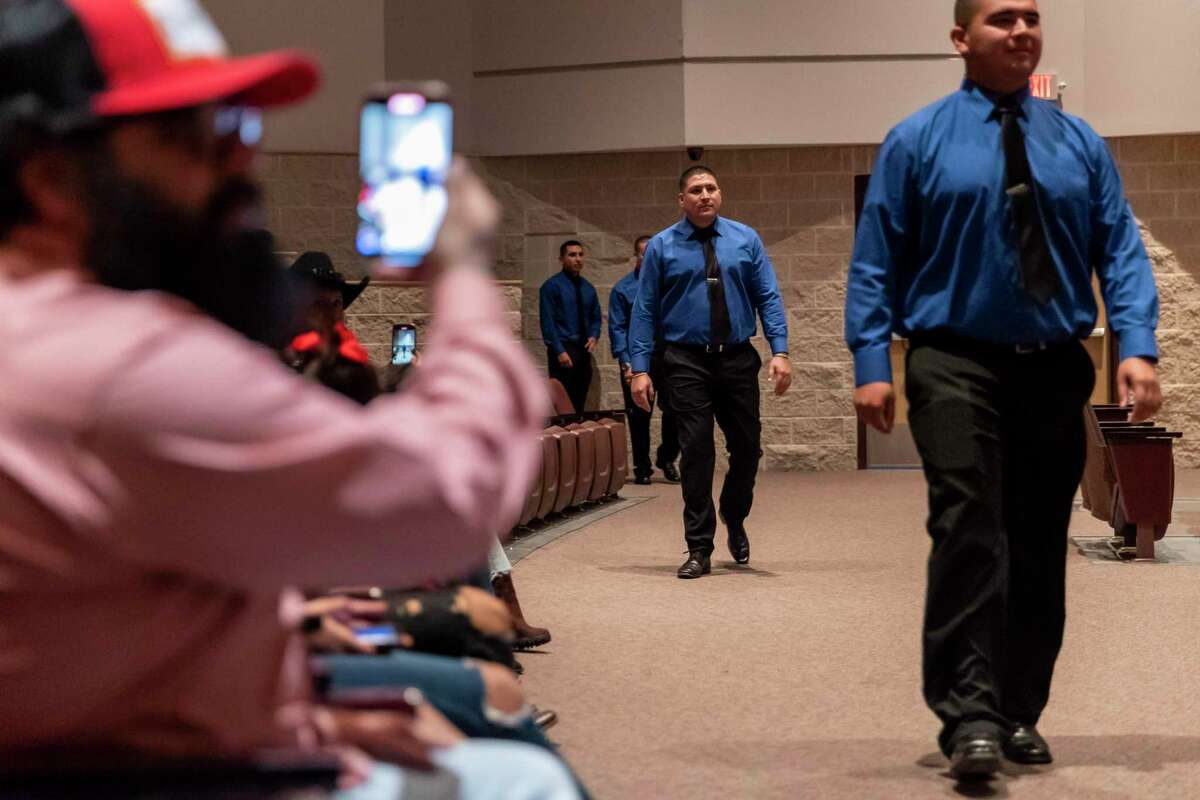 Uvalde's first new police cadets graduate after massacre