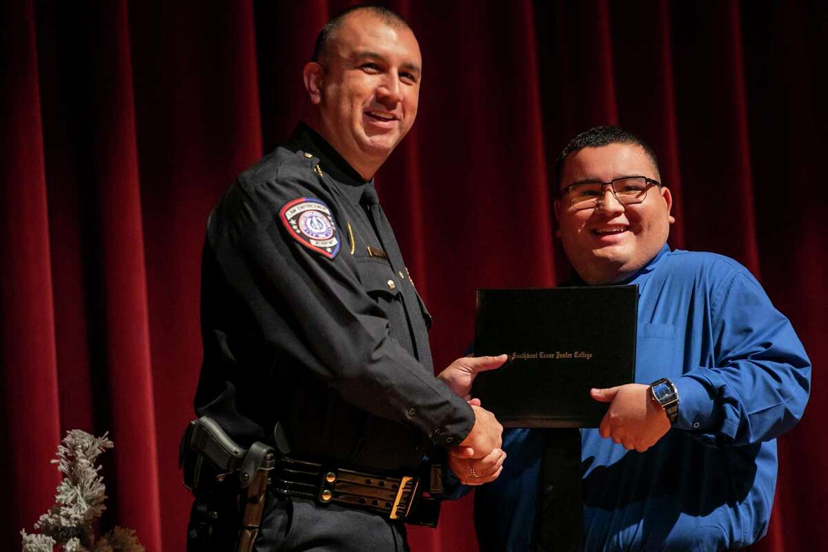 Uvalde's first new police cadets graduate after massacre