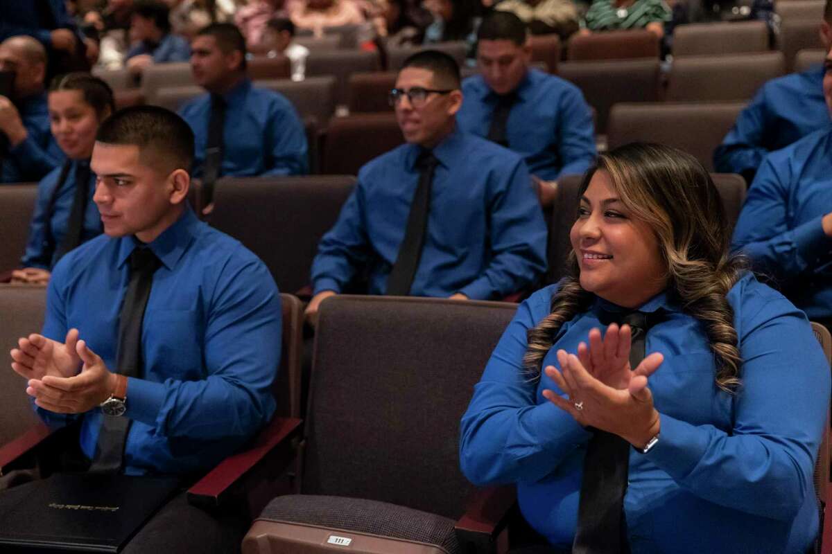 Uvalde's first new police cadets graduate after massacre