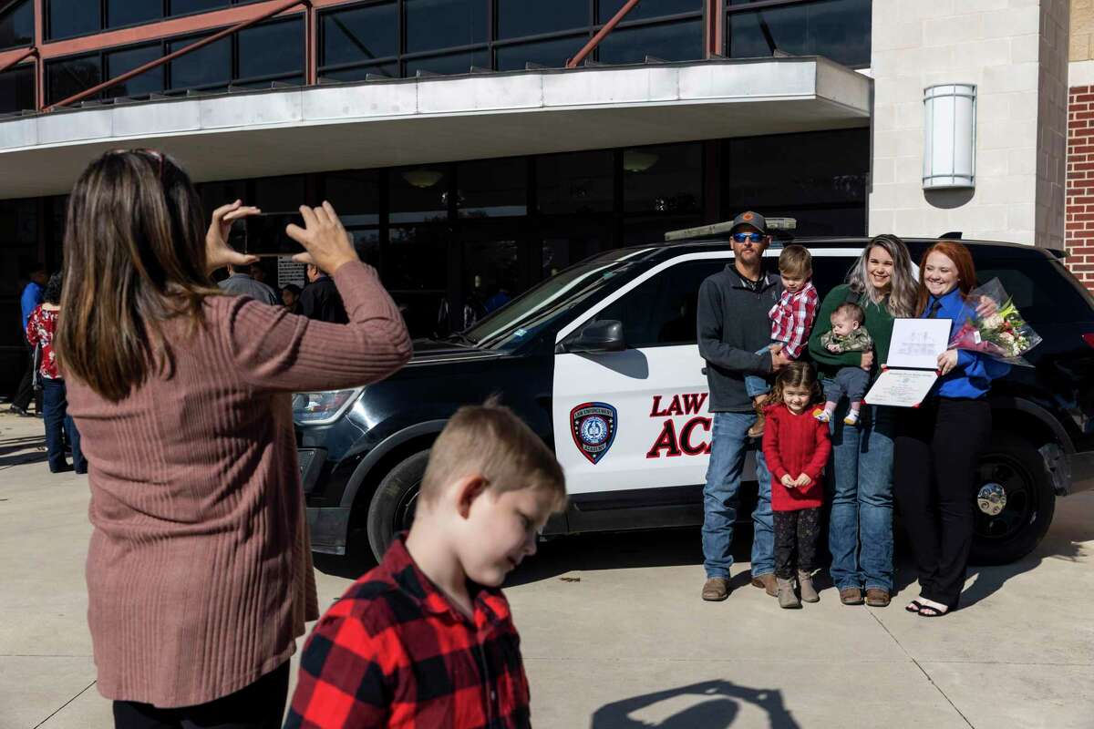 Uvalde's first new police cadets graduate after massacre