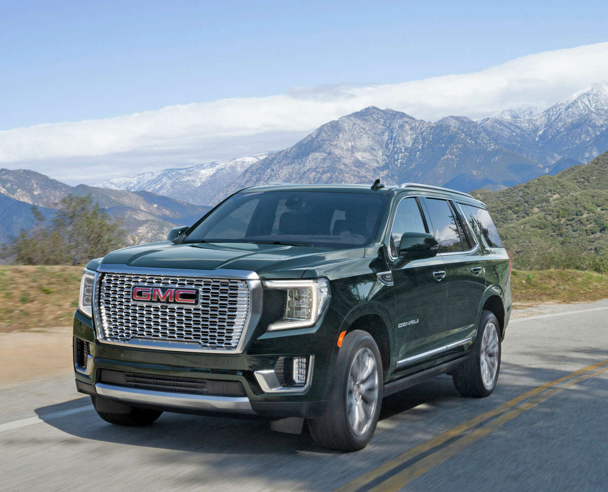 The 2022 GMC Yukon Denali is the ultimate luxury version of the family-size SUV.