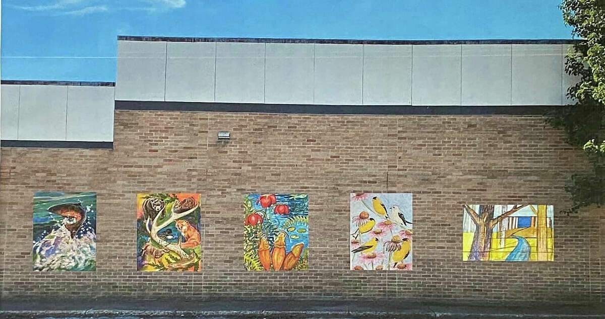 Five local artists will be teaming up to highlight the beauty in the Baldwin area with their paint brushes by painting a mural downtown. 