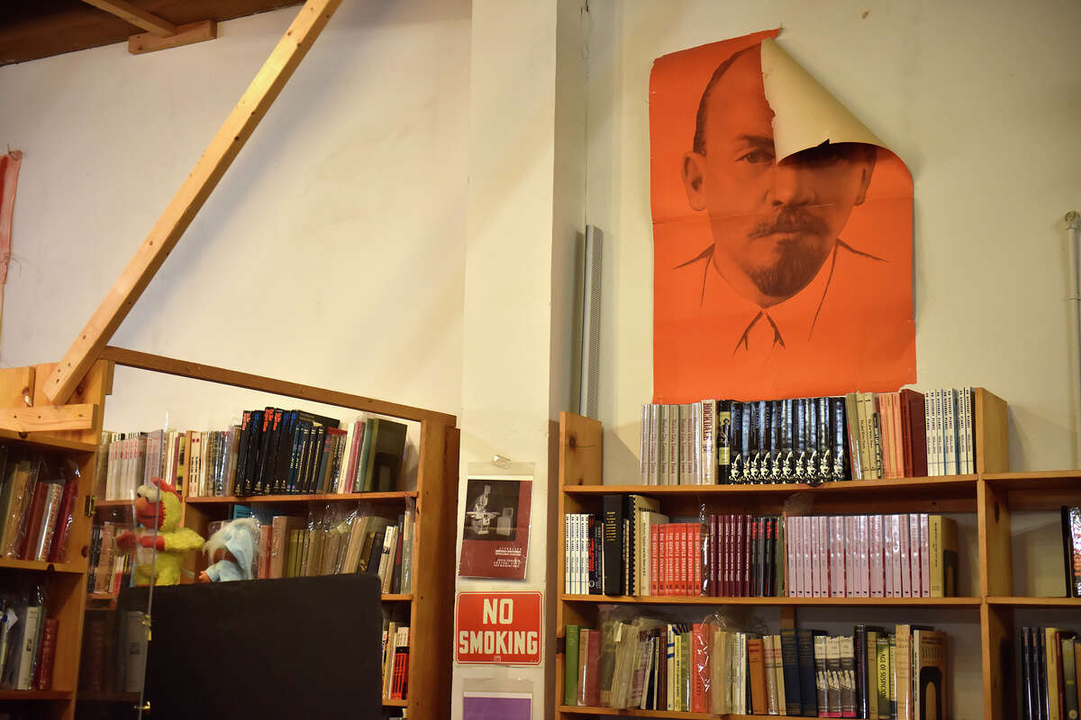 An interior view of Bolerium Books, located at 2141 Mission Street, in San Francisco. 